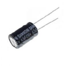 Electrolytic capacitors 4,7µF 450V DC