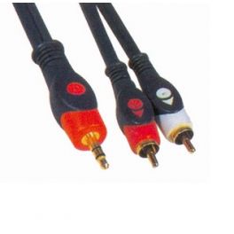 ΚΑΛΩΔΙΟ STE 3.5mm-2RCA 1.5Μ